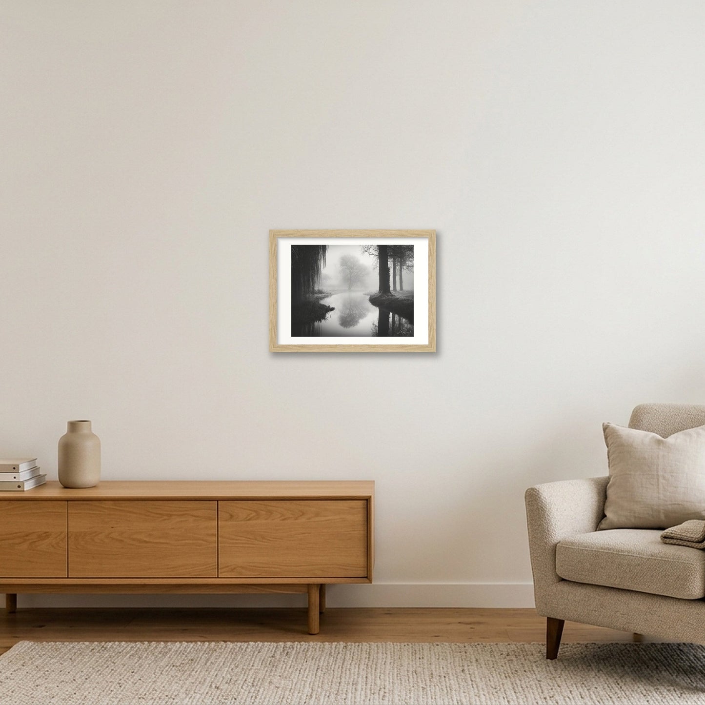 Timeless — A4 (30×21cm, 12×8") Oak Frame