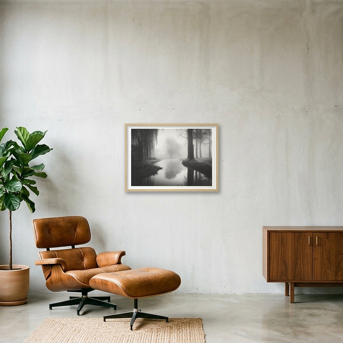 Timeless — 59×42cm, 23×17" Oak Frame