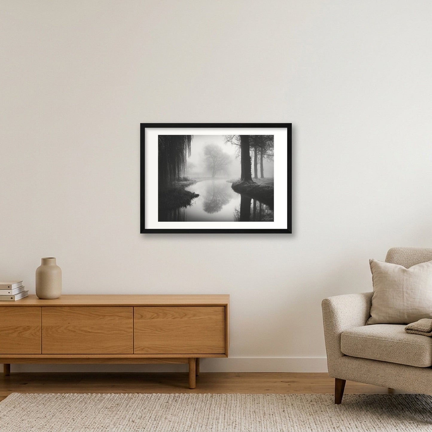 Timeless — 59×42cm, 23×17" Black Frame