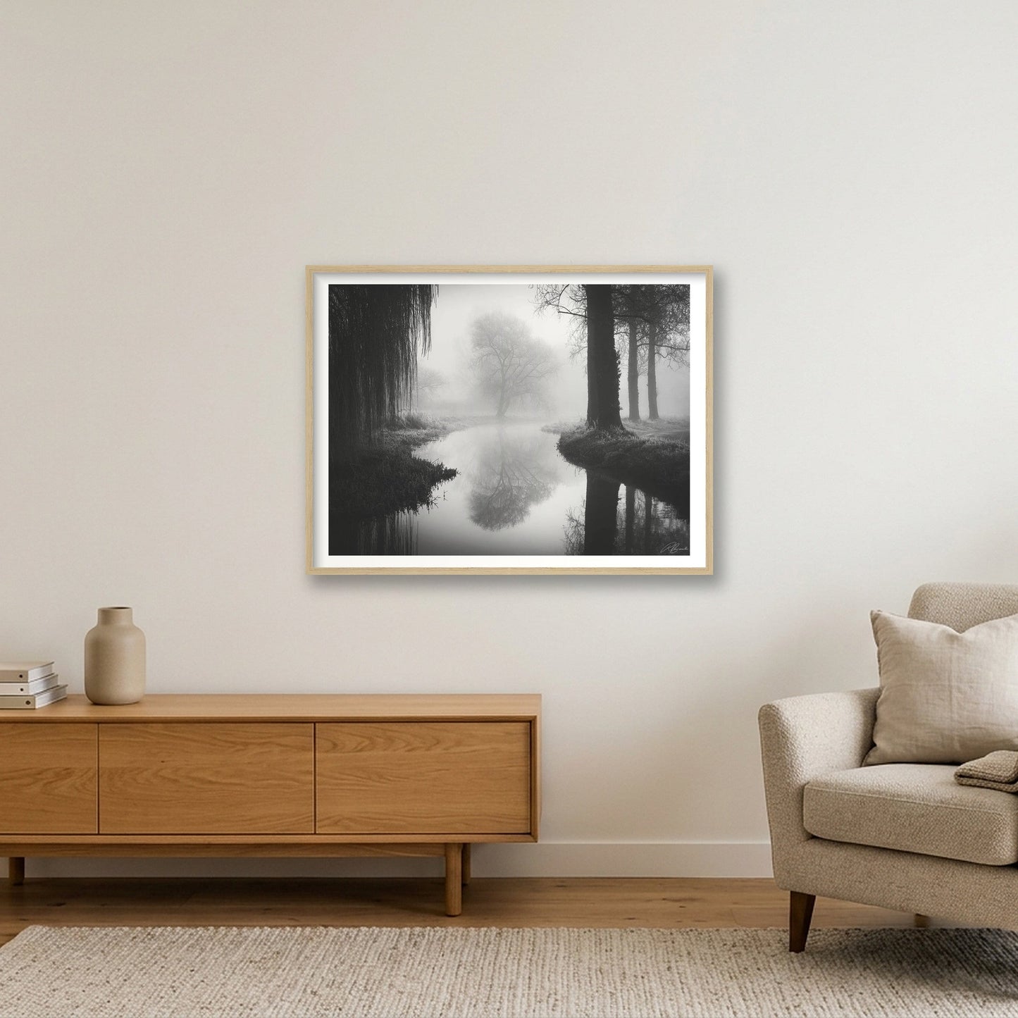 Timeless — 80×60cm, 31×24" Oak Frame