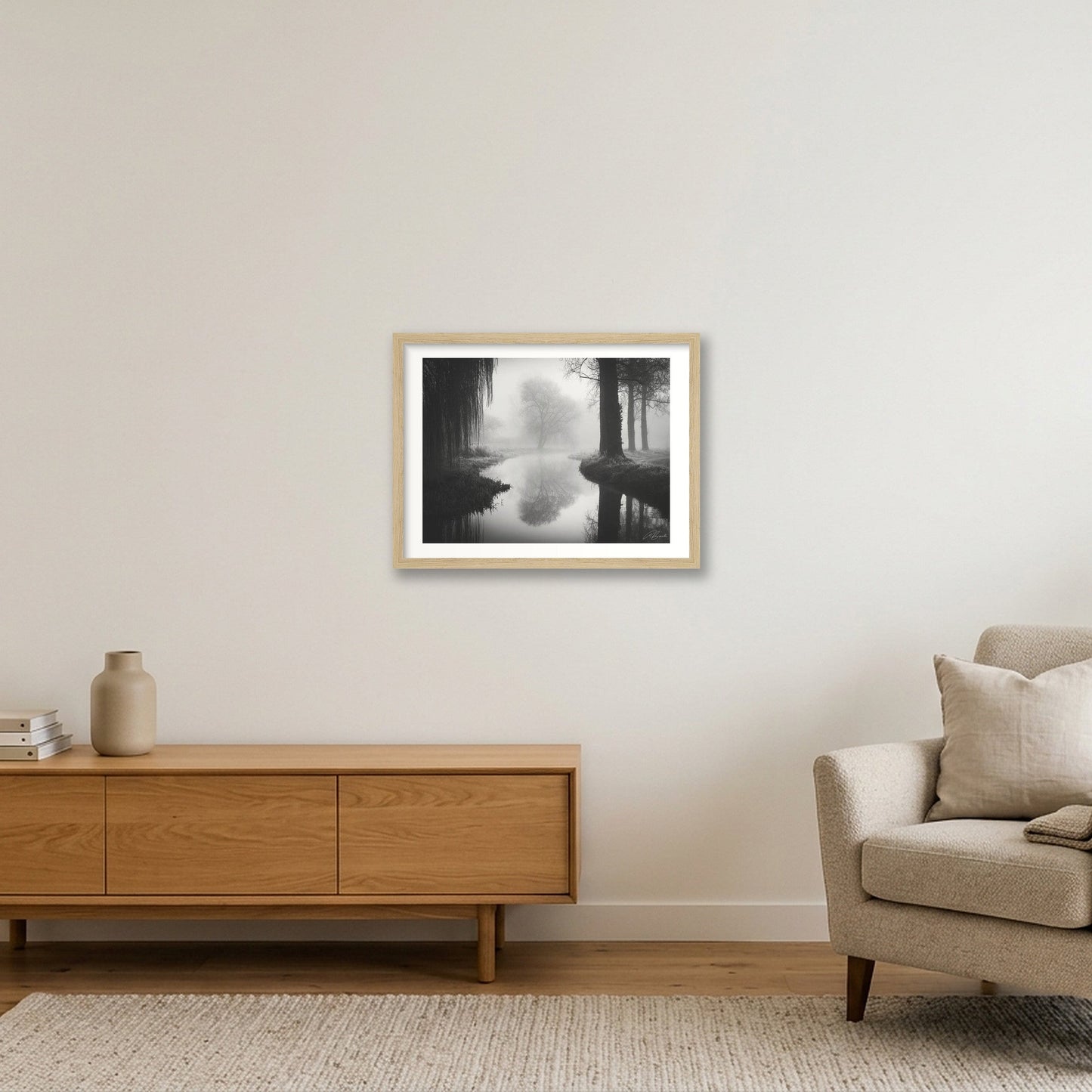 Timeless — 40×30cm, 16×12" Oak Frame