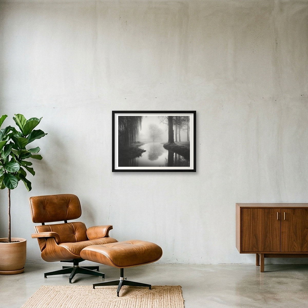 Timeless — 59×42cm, 23×17" Black Frame